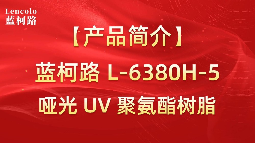 藍柯路 L-6380H-5 啞光UV聚氨酯樹脂